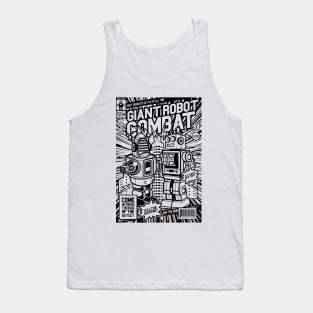 Giant Robot Combat Tank Top